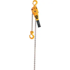 HARRINGTON LB008-10 Lever Chain Hoist 1500 Lb. Lift 10 Feet | AB3GLD 1TAJ1