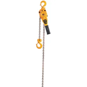 HARRINGTON LB010-5 Lever Chain Hoist 2000 Lb. Lift 5 Feet | AB3GLE 1TAJ2