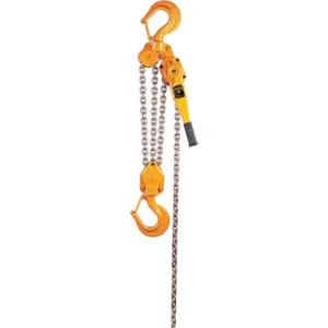 HARRINGTON LB090-10 Lever Chain Hoist 10 Feet Lift 18000 Lb. | AF7ZLJ 23XR72