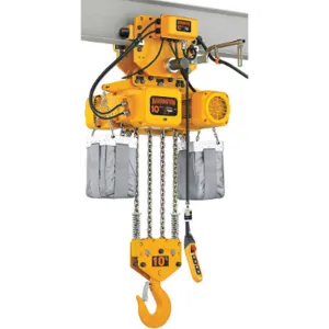 HARRINGTON NERM100S-L-20 Electric Chain Hoist 20000 lb. 20 feet | AB8HRJ 25K757