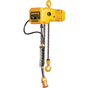 HARRINGTON SNER003S-15 Electric Chain Hoist 500 Lb. 15 Feet | AE9CAX 6HJR7