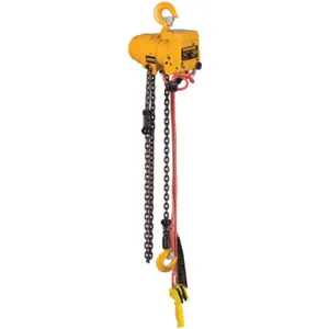 HARRINGTON TCR250P-20 Air Chain Hoist 500 Lb. Capacity 20 Feet Lift | AE3LXC 5DZK2