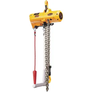 HARRINGTON TCS250C-20 Air Chain Hoist 500 Lb. Capacity 20 Feet Lift | AE3LWE 5DZH1