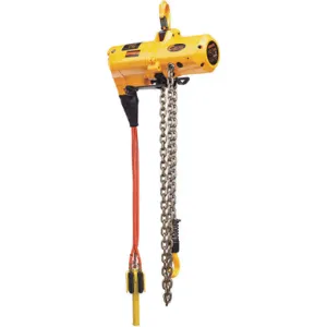 HARRINGTON TCS1000P2-15 Air Chain Hoist 2000 Lb. Capacity 15 Feet Lift | AE3LWV 5DZJ5