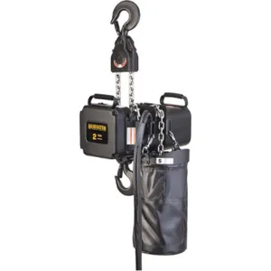 HARRINGTON TNER020L-10 Electric Theatre Chain Hoist 4000lb 10ft | AG3PVA 33RW53