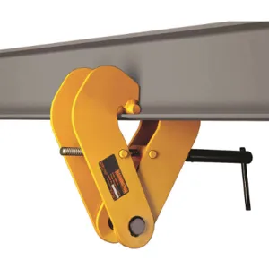 HARRINGTON UBC100 Beam Clamp Manual Capacity 10 Tons | AE9BYH 6HJH8