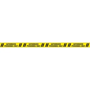 HARRIS INDUSTRIES 31976 Safety Warning Tape Roll 3 Inch W 60 Feet Length | AF6CJW 9WLE0