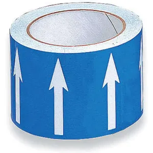 HARRIS INDUSTRIES DA-3WB Arrow Tape White/blue 4 Inch Width | AF3PDW 8ADT1