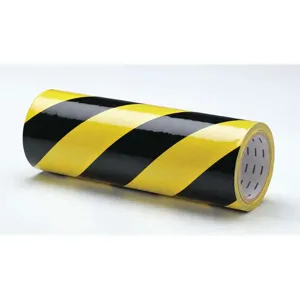 HARRIS INDUSTRIES LB16796Y Hazard Marking Tape Roll 12 Inch W 54 Feet Length | AF4REJ 9GEK7