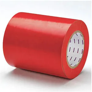 HARRIS INDUSTRIES LB16847R Hazard Marking Tape Roll 6 Inch W 180 Feet Length | AF4PKR 9EKR2