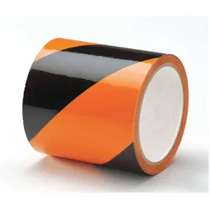 HARRIS INDUSTRIES LB16793OR Hazard Marking Tape Roll 4 Inch W 54 Feet Length | AF4WKC 9MEH4