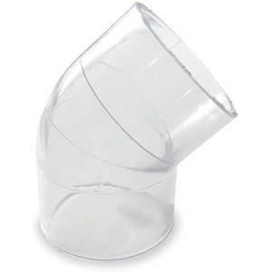HARVEL CLEAR H417030LS Elbow 45 Degree 3 Inch Solvent Pvc Clear | AB9DWE 2CEZ1