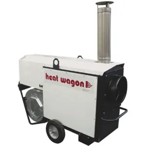 HEAT WAGON VG400 Portable Gas Heater Dual Fuel 400000 Btuh | AE6BCQ 5PFW5