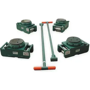 HILMAN ROLLERS RS-120-SLP Equipment Roller Kit 240000 Lb. Swivel | AC2UHW 2MWK3