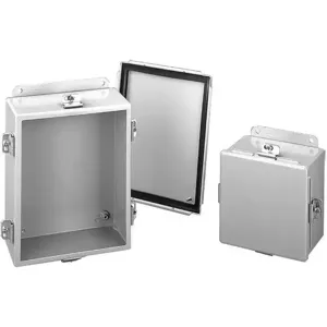 HOFFMAN A604NF Metallic Junction Box Enclosure 6 Inch Height x 4 Inch Width Wall | AG2RCF 32FE40