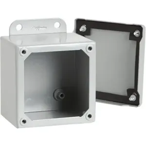 HOFFMAN A10106SC Metallic Junction Box Enclosure 10 Inch Height x 10 Inch Width Steel | AG2RDT 32FE75