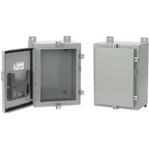 HOFFMAN A36H24BLP Metallic Junction Box Enclosure 36 Inch Height x 24 Inch Width | AG2QVD 32FC66