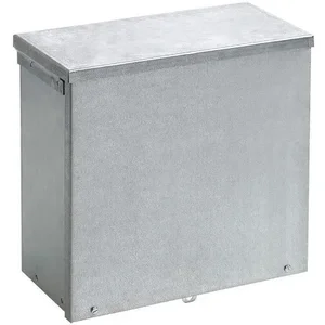 HOFFMAN A10R106GV Metallic Pull Box Enclosure 10 Inch Height x 10 Inch Width x 6 Inch Depth | AG2RJN 32FG09