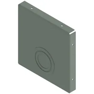 HOFFMAN F1212GCP Closure Plate Wireway Steel 12 Inch Height x 12 Inch Length | AG2TGW 32FN65