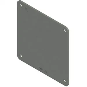 HOFFMAN F22WP Closure Plate Steel 2.50 Inch Height x 2.50 Inch Length | AG2TFD 32FM22