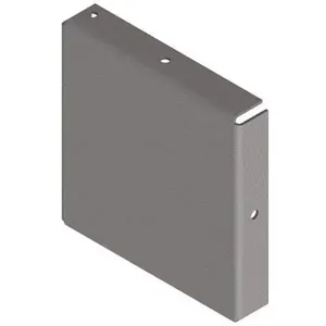 HOFFMAN F44GCPNK Closure Plate Wireway Steel 4 Inch Height x 4 Inch Length | AG2THM 32FN80