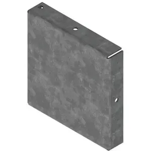 HOFFMAN F44GCPNKGV Closure Plate Wireway Steel 4 Inch Height x 4 Inch Length | AG2TGJ 32FN54