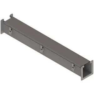 HOFFMAN F44L36 Lay-ln Wireway 3 Feet 4 Inch Width x 4 Inch Height Steel | AH3HFC 32FL71