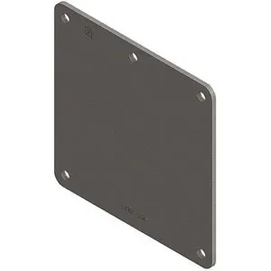 HOFFMAN F44LP Closure Plate Wireway Steel 4 Inch Height x 4 Inch Length | AG2RYV 32FL84