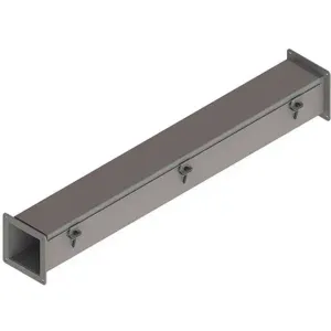 HOFFMAN F44W36 Feed-Through Wireway 3 Feet 4 Inch Width x 4 Inch Height | AH3HFX 32FM28