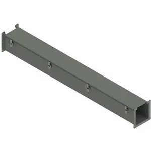 HOFFMAN F88L60 Lay-ln Wireway 5 Feet 8 Inch Width x 8 Inch Height Steel | AH3HFQ 32FM14