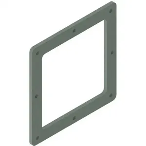 HOFFMAN F66LP Closure Plate Ind Steel 6 inch Height x 6 inch Length | AG2TET 32FM06