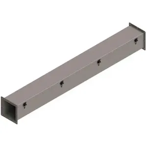 HOFFMAN F66W60 Feed-Through Wireway 5 Feet 6 Inch Width x 6 Inch Height | AH3HGE 32FM48