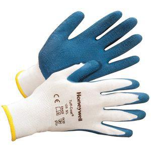 HONEYWELL 125-XL Coated Gloves Xl Blue/white Pr | AB8YFP 2AFC1
