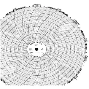 HONEYWELL BN 1639T Chart 8 In 0 - 50 7 Day Pk 100 | AG7DQA 5MEC6