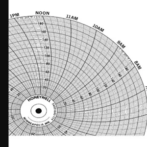HONEYWELL BN 24001660-114 Chart 10.313 In 0 - 200 1 Day Pk 100 | AG7DRT 5MEG6