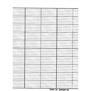 HONEYWELL BN 46180582-001 Strip Chart Fanfold Range None 46 Feet | AJ2HZN 5MET4