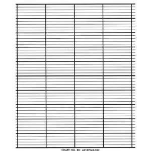 HONEYWELL BN 46187045-050 Strip Chart Fanfold Range None 50 Feet | AJ2HZV 5MEU0