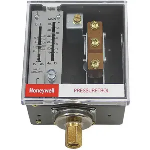 HONEYWELL L404F1102 Pressuretrol Controller, SPDT, Auto Recycle, 10 to 150 PSI | AH6EQG 35YK41