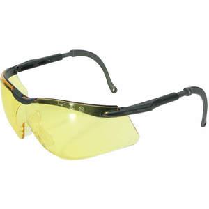 HONEYWELL T56555BA Schutzbrille, bernsteinfarbene Linse, halber Rahmen | AB7PJZ 23X855