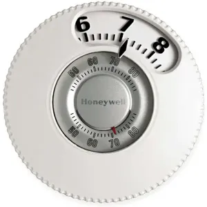 HONEYWELL T87N1026 Low V Thermostat 1h 1c Hg Free Round | AA9YTX 1JUA9