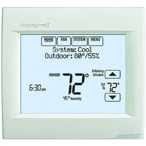 HONEYWELL TH8321WF1001 VisionPRO Thermostat, Programmable, 3 Heat / 2 Stage Cool | AH7MGP 36WH84