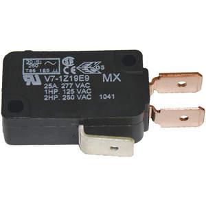 HONEYWELL V7-1Z19E9 Snap-Action Miniature Switch, Quick-Connect, 25 A, 250 VAC | AB7TPT 24A273