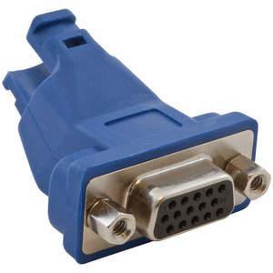 HUBBELL PREMISE WIRING 15A6P1 VGA-Stecker 15-polig auf 8-polig blau | AA6YDW 15D954