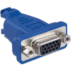 HUBBELL PREMISE WIRING 15S6P1 AV Connector VGA Plug-n-Play S-Video | AJ2ETH 49K706
