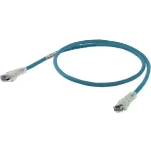 HUBBELL PREMISE WIRING HC5EB03 Patch Cord Cat5e 3ft Blue | AF2XQL 6YTH1