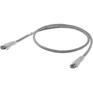 HUBBELL PREMISE WIRING HC5EGY03 Patch Cord Cat5e 3ft Gray | AF2XQE 6YTG5