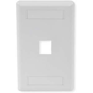 HUBBELL PREMISE WIRING IFP11OW Wall Plate 1 Port | AE4MTK 5LV22