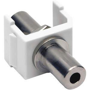 HUBBELL PREMISE WIRING SF35FFW Snap Fit Keystone Stereo Jack F/F | AA6YDG 15D932