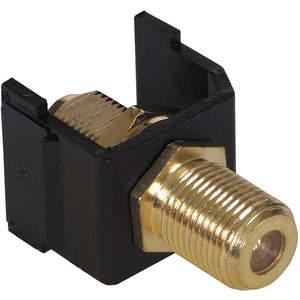 HUBBELL PREMISE WIRING SFFGBK Gold F-Stecker Schwarzgold F-Stecker | AF7TET 22LV24