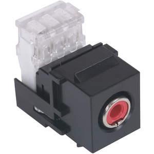 HUBBELL PREMISE WIRING SFRC110R RCA 110 AV Connector Punch Down Red | AA6YDB 15D921